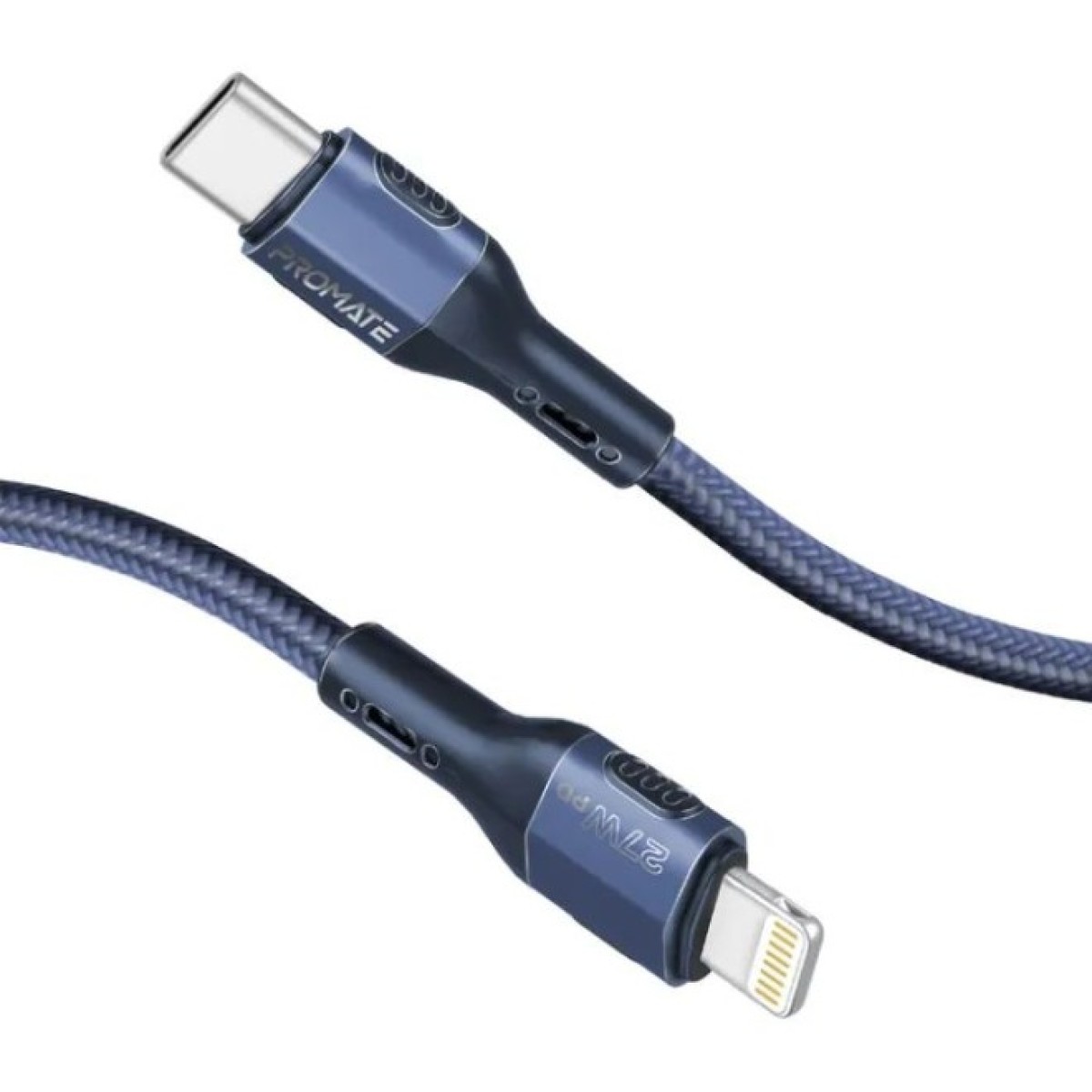 Дата кабель USB-C to Lightning 1.2m 27W PD FletchLink-CI blue Promate (fletchlink-ci.blue) 256_256.jpg