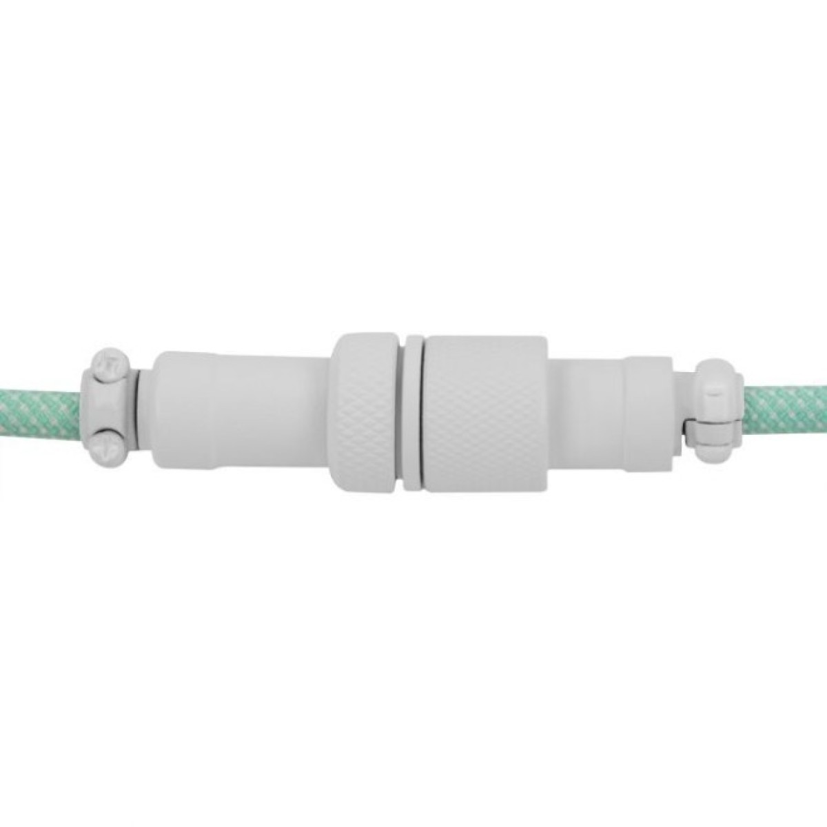 Дата кабель USB-C + USB A to USB-C 1.36m Coiled Aviator mint Keychron (CAB18_KEYCHRON) 98_98.jpg - фото 4
