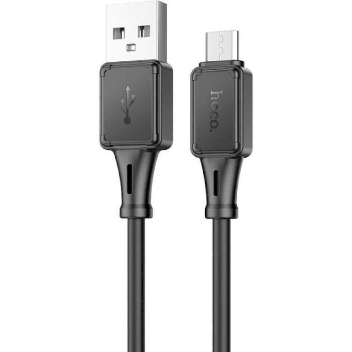 Дата кабель USB 2.0 AM to Micro 5P 1.0m Assistant silicone X101 black HOCO (6942007604055) 256_256.jpg