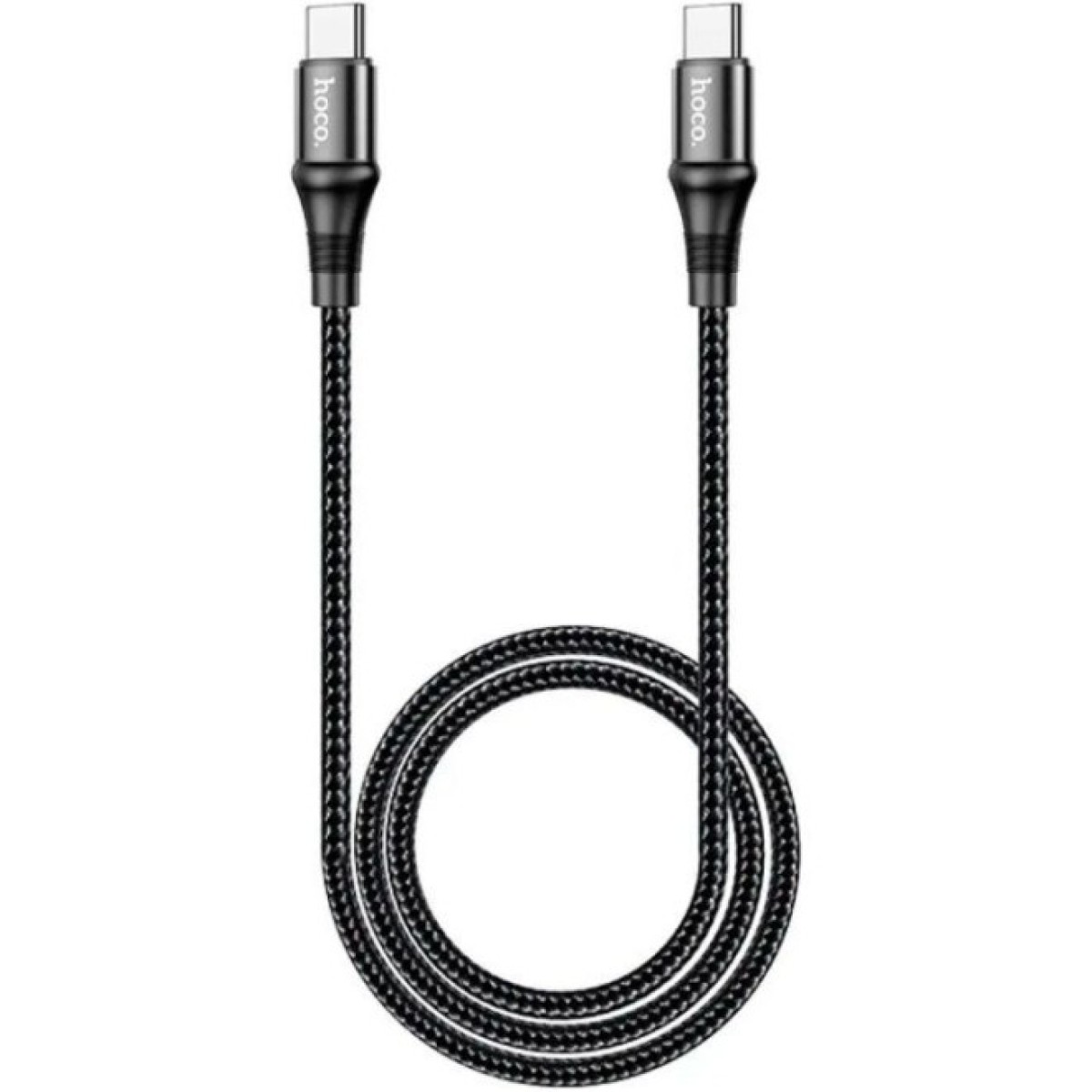 Дата кабель USB-C to USB-C 1.0m Exquisito 100W X50 black HOCO (6931474734259) 98_98.jpg - фото 2
