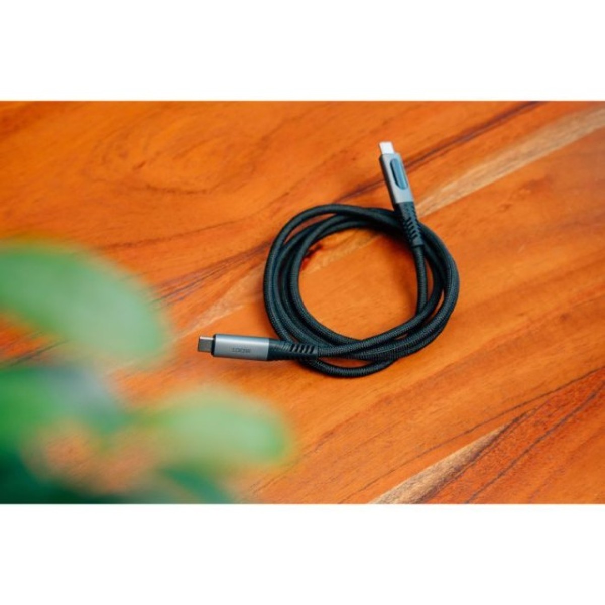 Дата кабель USB-C to USB-C 1.2m with display 100W black Verbatim (31848) 98_98.jpg - фото 7