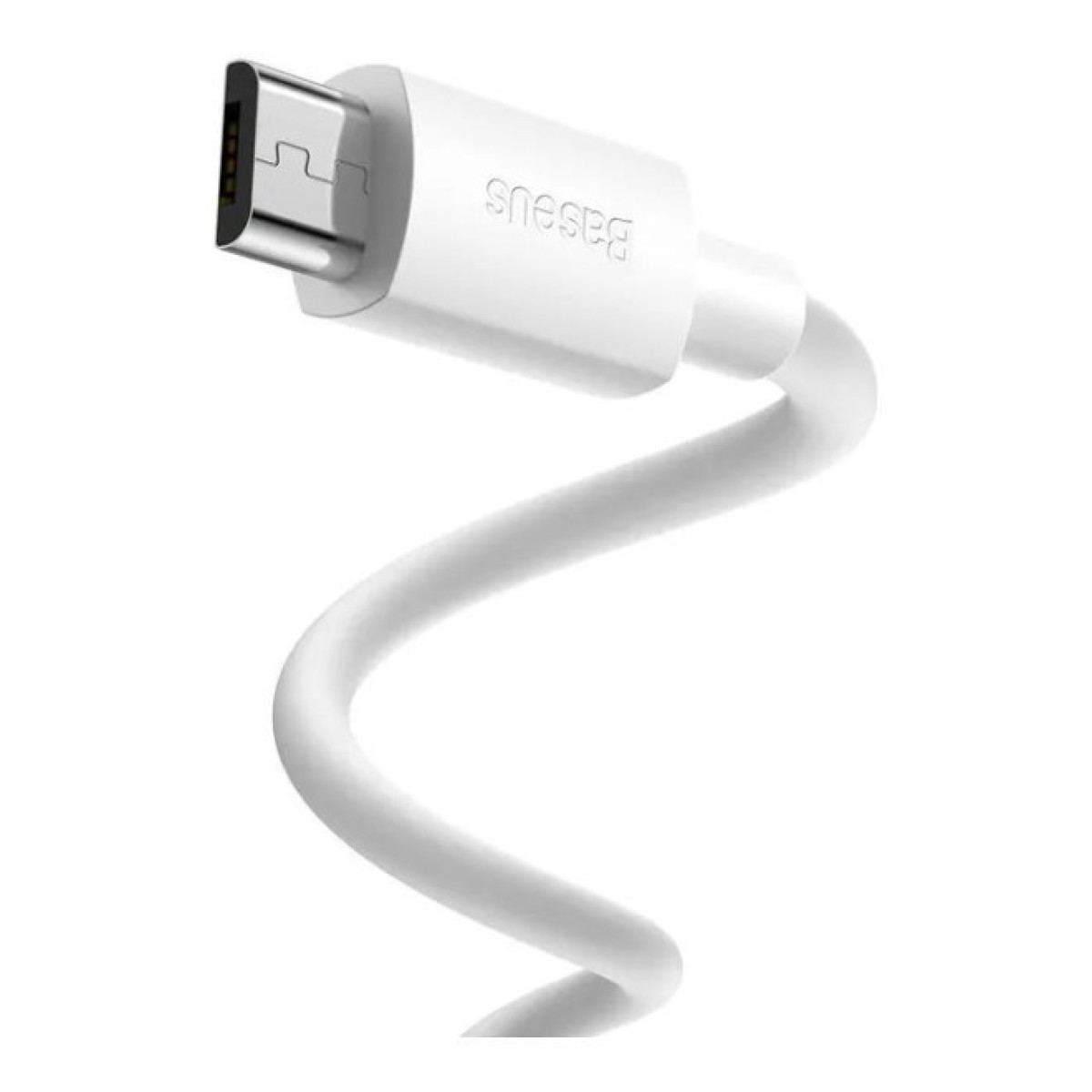 Дата кабель USB 2.0 AM to Micro 5P Simple WisdomKit (2PCS) 1.5m 2.1A white Baseus (TZCAMZJ-02) 98_98.jpg - фото 3