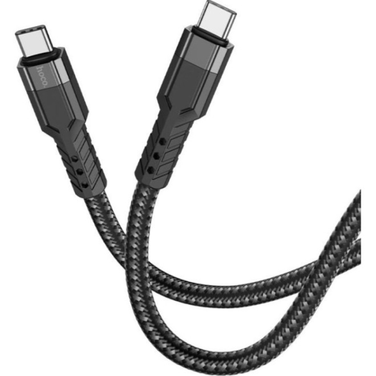 Дата кабель USB-C to USB-C 1.2m 60W U110 black HOCO (6931474770622) 98_98.jpg - фото 2
