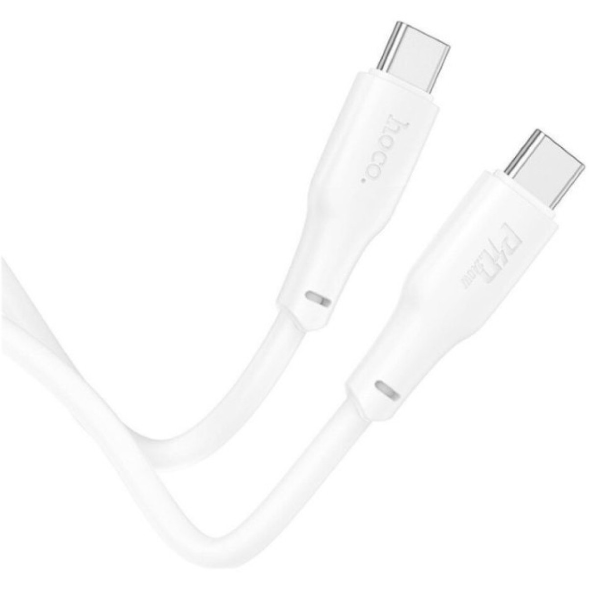 Дата кабель USB-C to USB-C 1.0m 240W TPE X93 white HOCO (6931474790736) 98_98.jpg - фото 2