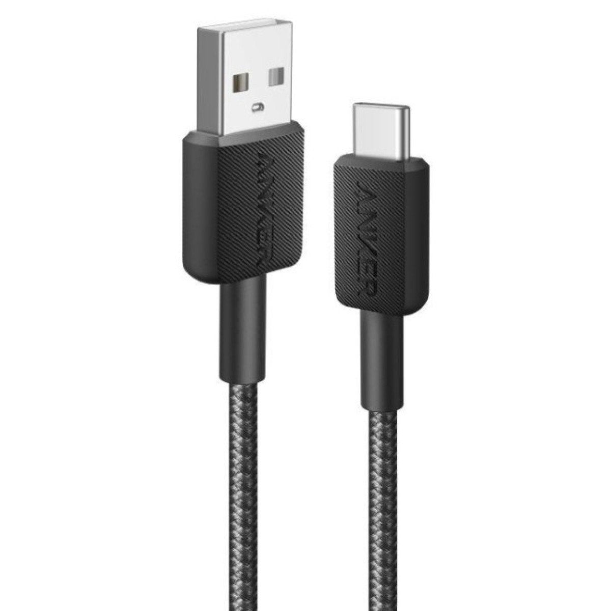 Дата кабель USB 2.0 AM to USB-C 1.8m nylon 322 black Anker (A81H6G11) 256_256.jpg