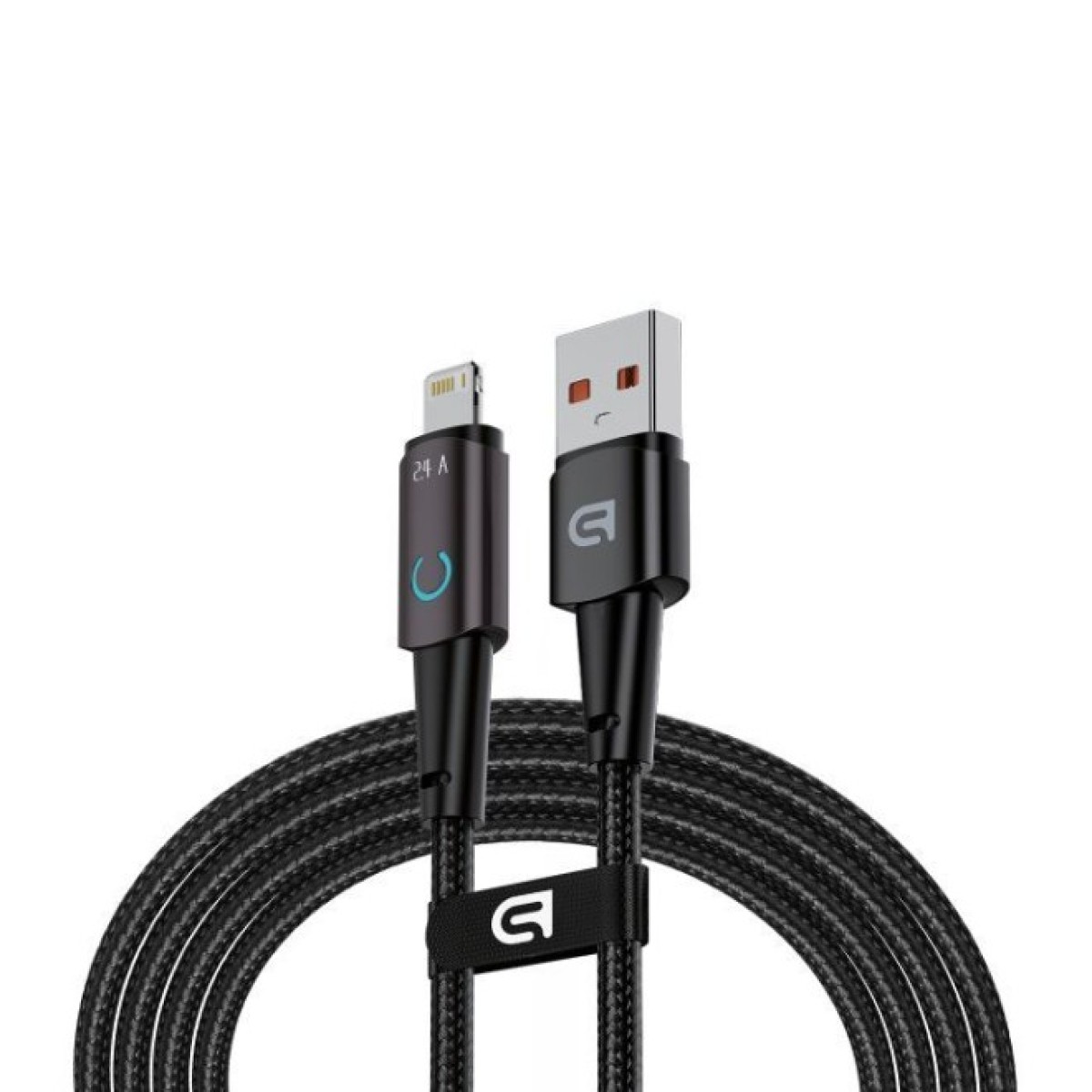 Дата кабель USB 2.0 AM to Lightning 1.2m 12W black Armorstandart (ARM75864) 256_256.jpg