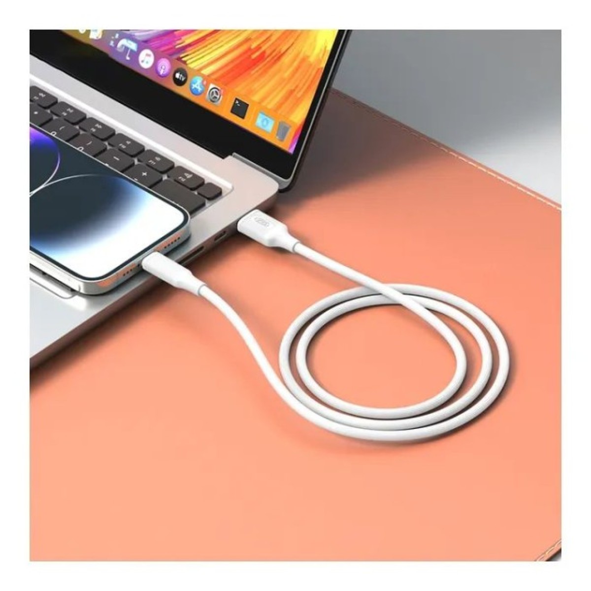 Дата кабель USB 2.0 AM to USB-C NB265-AC white XO (NB265-AC.white) 98_98.jpg - фото 2