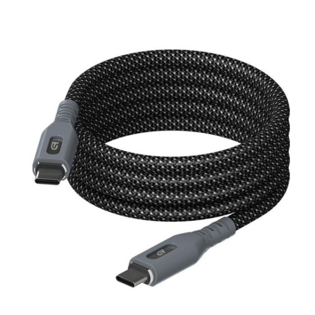 Дата кабель USB-C to USB-C 1.0m Magnetic 60W Black Armorstandart (ARM75513) 98_98.jpg - фото 2