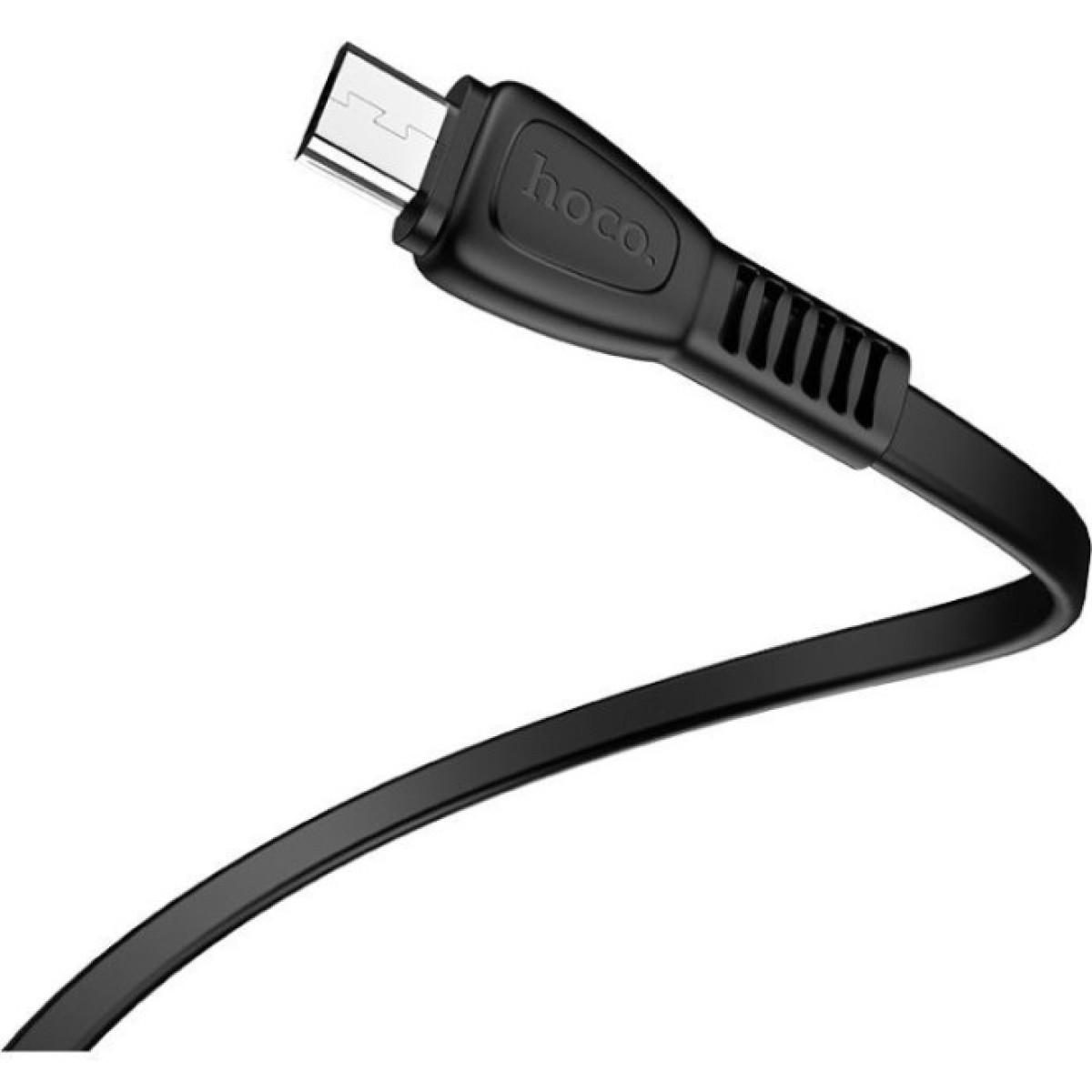Дата кабель USB 2.0 AM to Micro 5P 1.0m 2.4A TPE X40 black HOCO (6931474711670) 98_98.jpg - фото 3