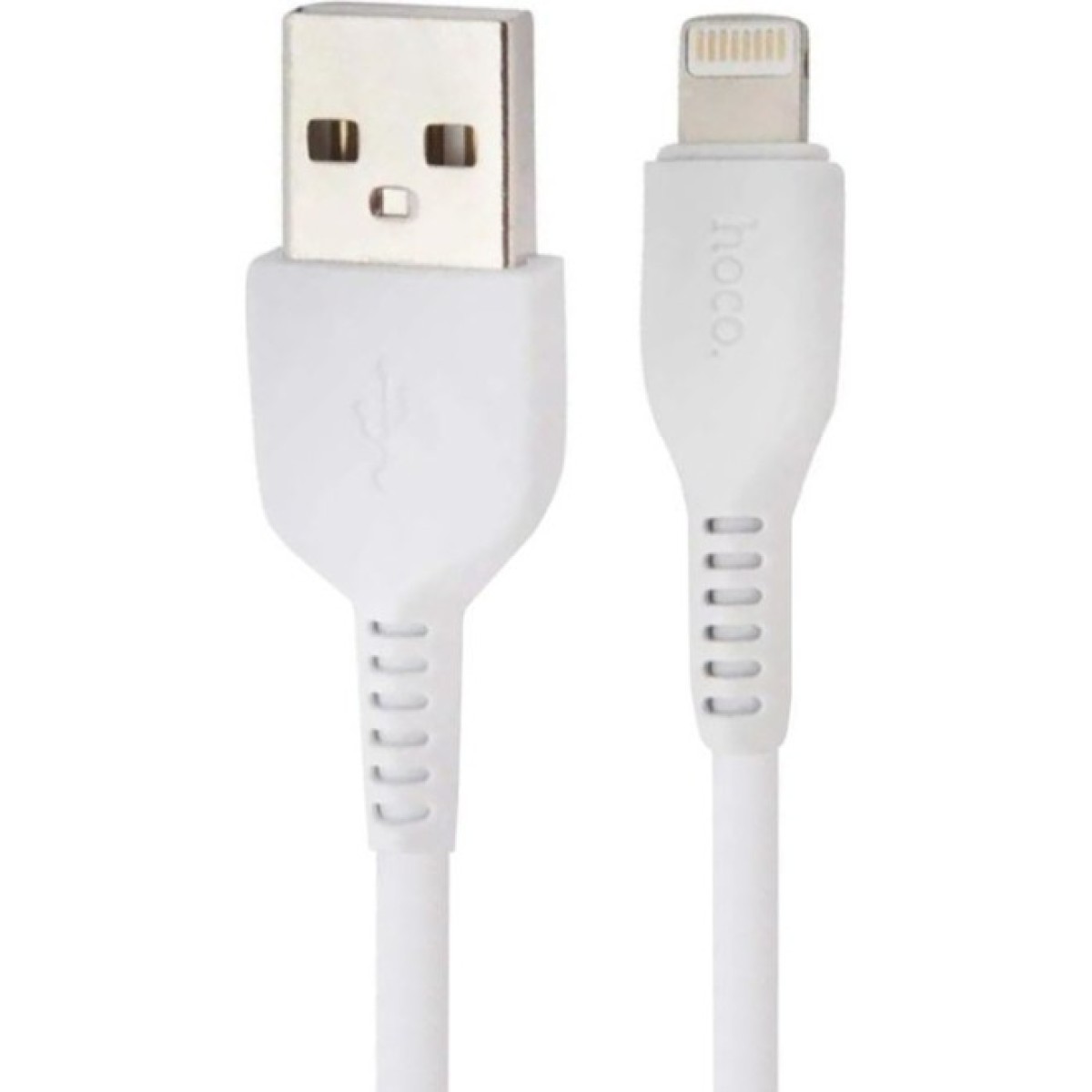Дата кабель USB 2.0 AM to Lightning 1.0m 2.4A PVC X13 white HOCO (6957531061151) 256_256.jpg