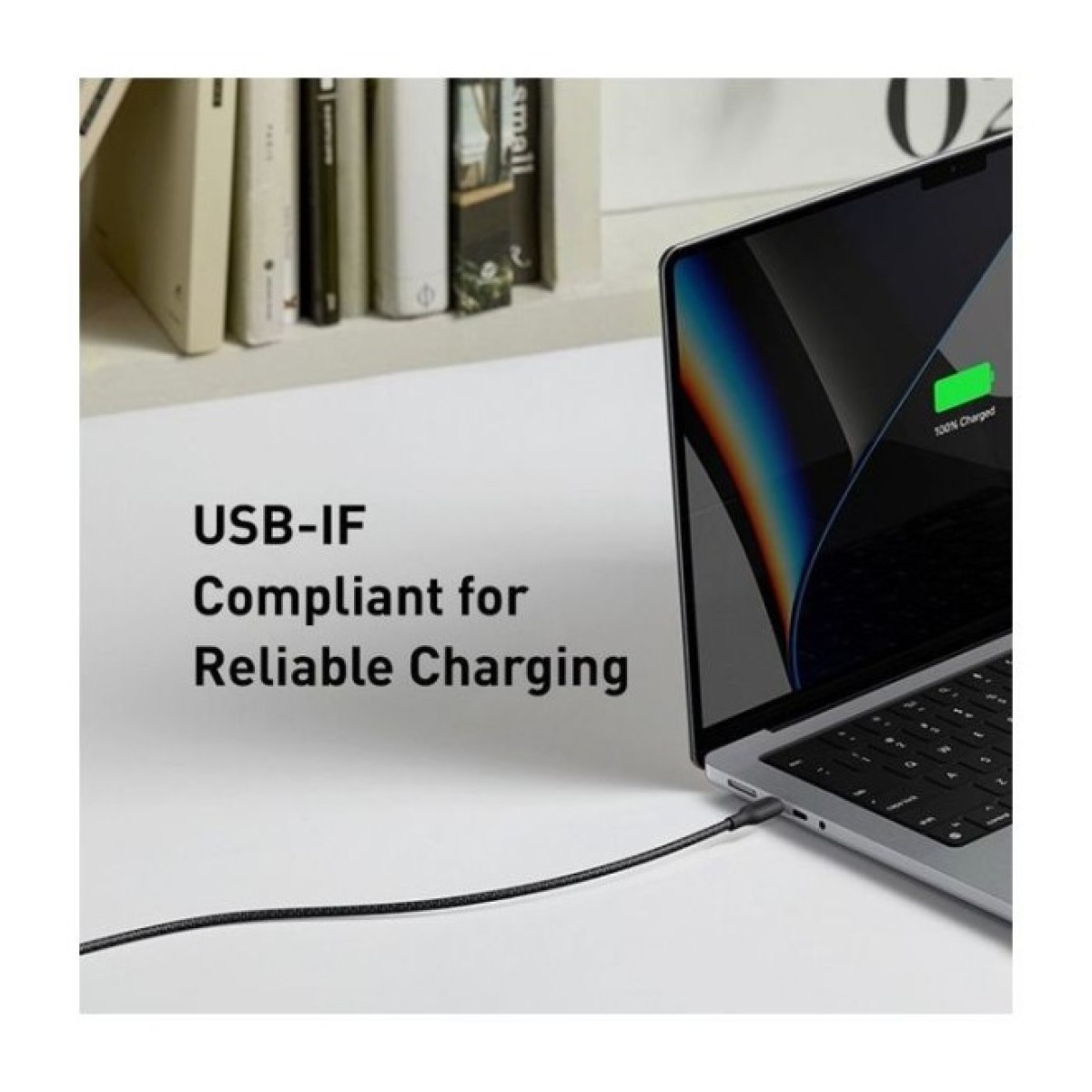 Дата кабель USB-C to USB-C 1.8m 140W bio-nylon 544 black Anker (A80F6H11) 98_98.jpg - фото 8