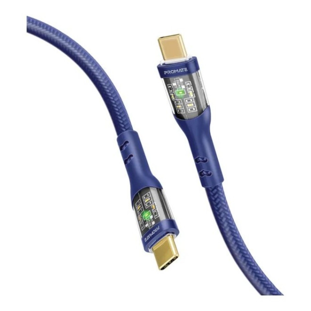 Дата кабель USB-C to USB-C transline-cc200.navy Promate (transline-cc200.navy) 256_256.jpg