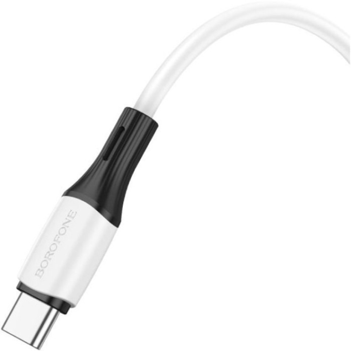 Дата кабель USB-C to USB-C 1.0m 3A 60W silicone BX79 white BOROFONE (6974443384819) 98_98.jpg - фото 4