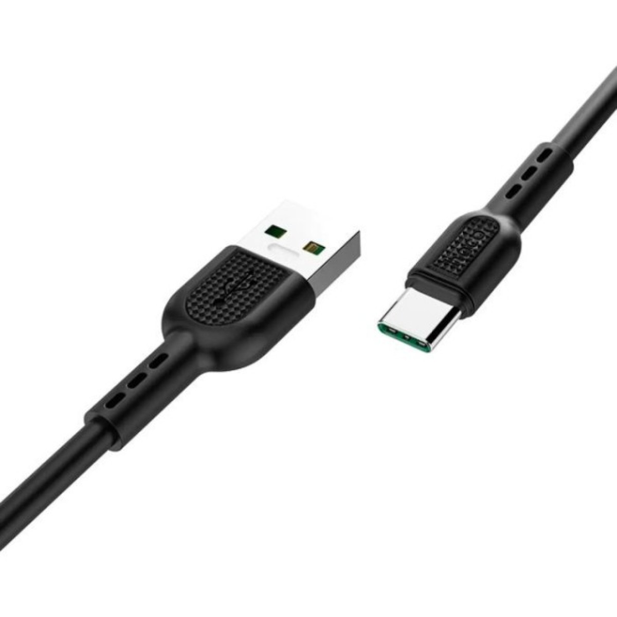 Дата кабель USB-C to USB-C 1.0m 5A Surge charging X33 black HOCO (6931474706119) 98_98.jpg - фото 7