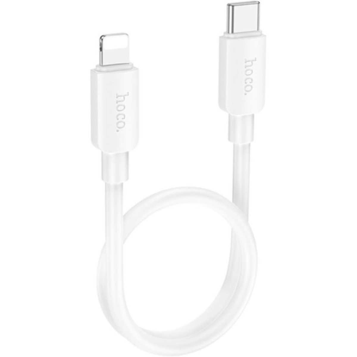 Дата кабель USB-C to Lightning 0.25m Hyper PD X96 white HOCO (6942007609371) 256_256.jpg