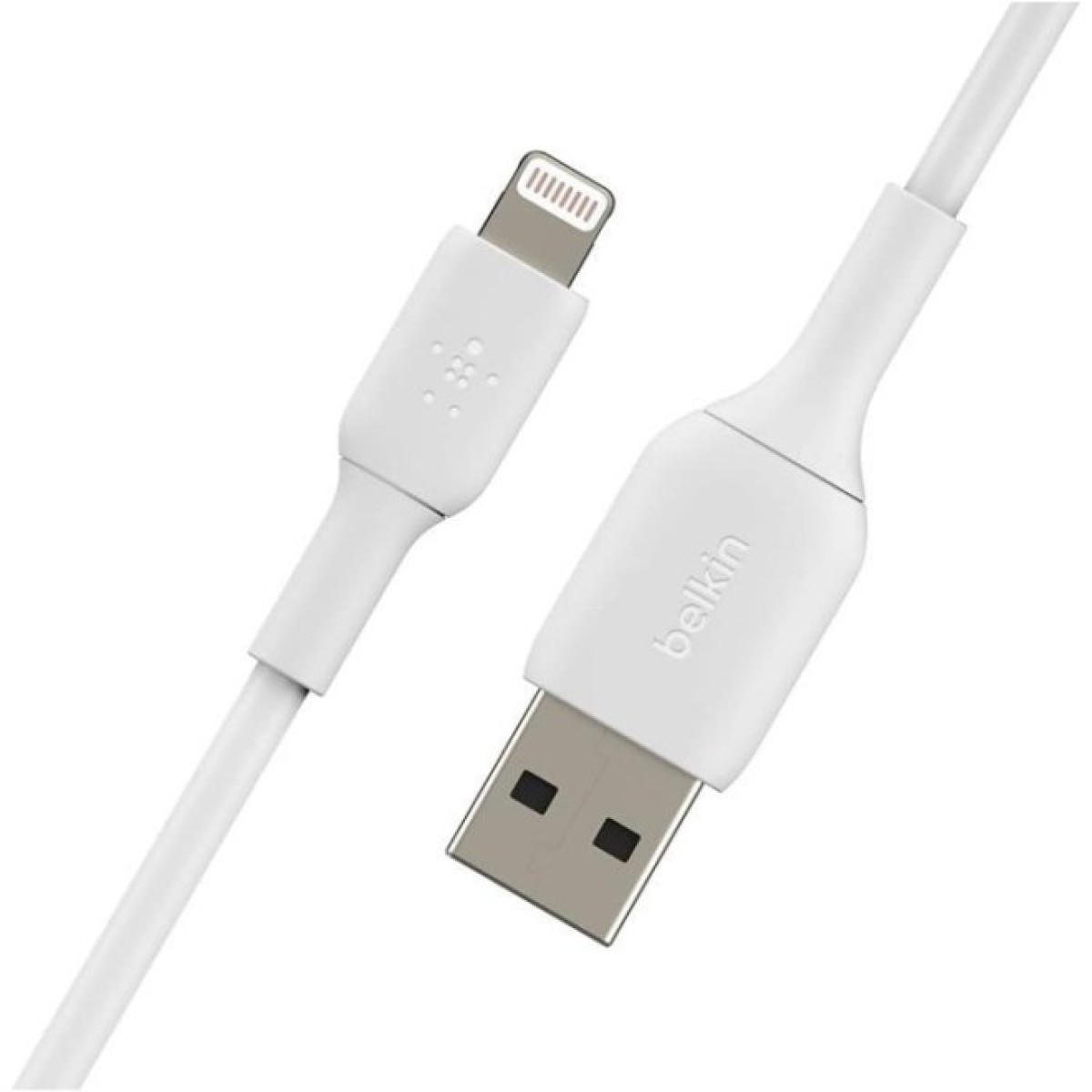 Дата кабель USB 2.0 AM to Lightning 1.0m 12W PVC (2 Pack) White Belkin (CAA001BT1MWH2PK) 98_98.jpg - фото 2