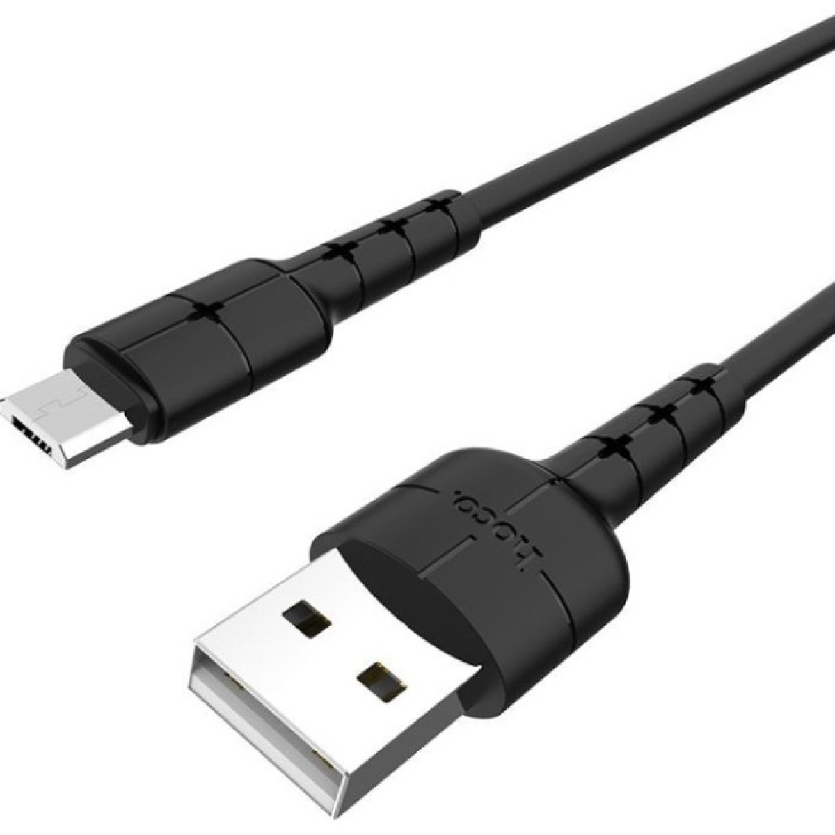 Дата кабель USB 2.0 AM to Micro 5P 1.0m Star Charging X30 black HOCO (6957531091141) 98_98.jpg - фото 4