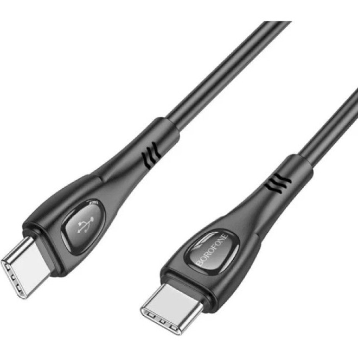 Дата кабель USB-C to USB-C 1.0m 60W Superior BX98 black BOROFONE (6941991104497) 98_98.jpg - фото 4