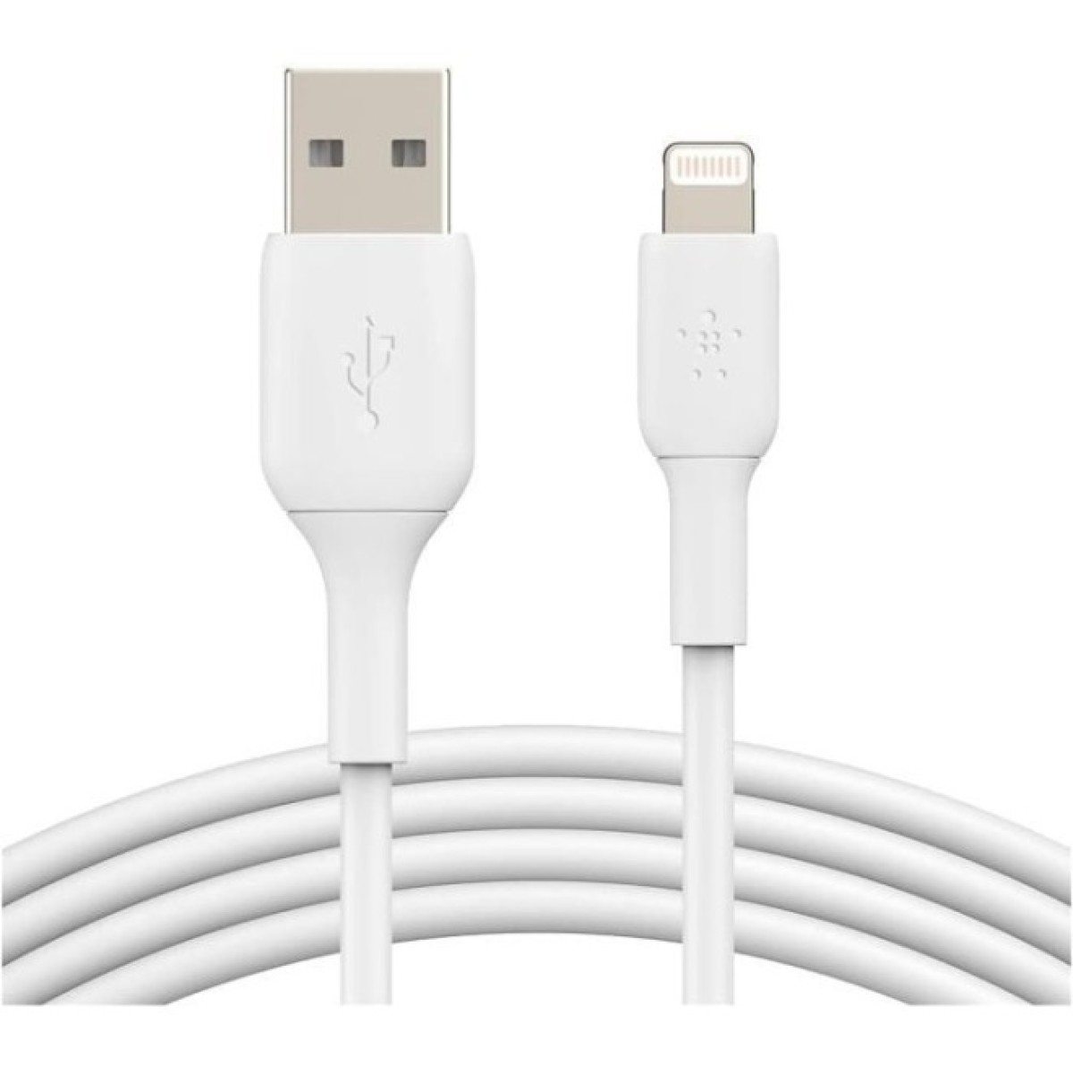 Дата кабель USB 2.0 AM to Lightning 1.0m 12W PVC (2 Pack) White Belkin (CAA001BT1MWH2PK) 256_256.jpg