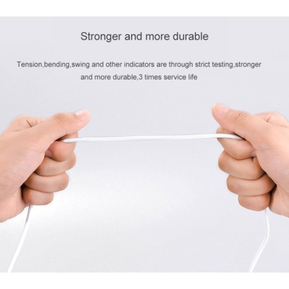 Дата кабель USB 2.0 AM to Micro 5P 2.0m 2.4A PVC X1 white HOCO (6957531042686) 98_98.jpg - фото 9