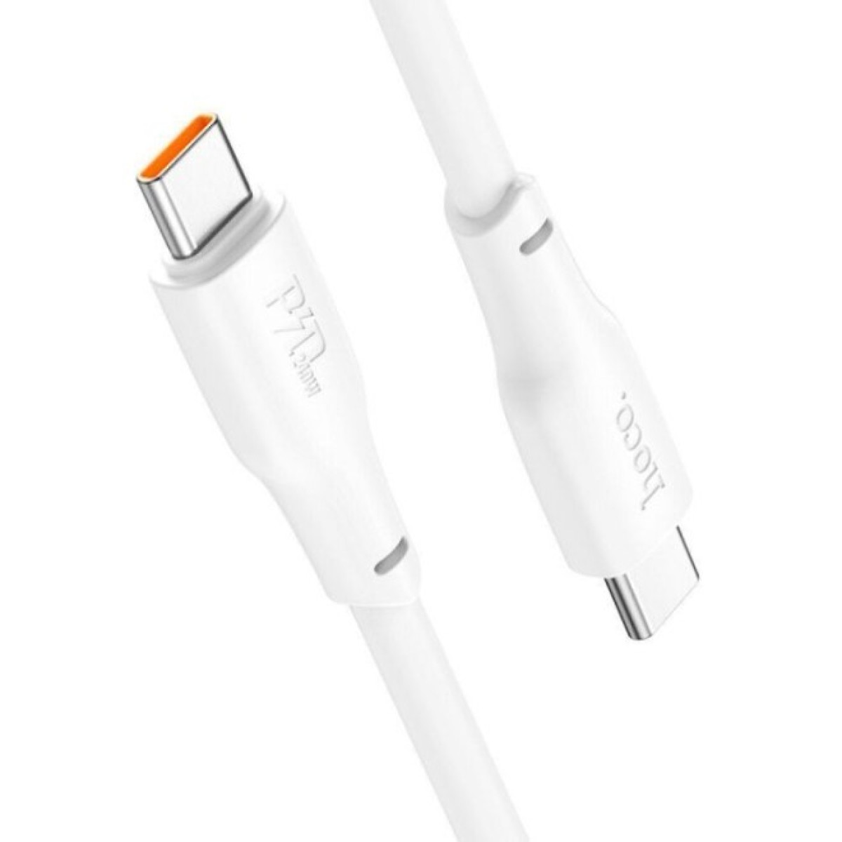 Дата кабель USB-C to USB-C 1.0m 240W TPE X93 white HOCO (6931474790736) 98_98.jpg - фото 9