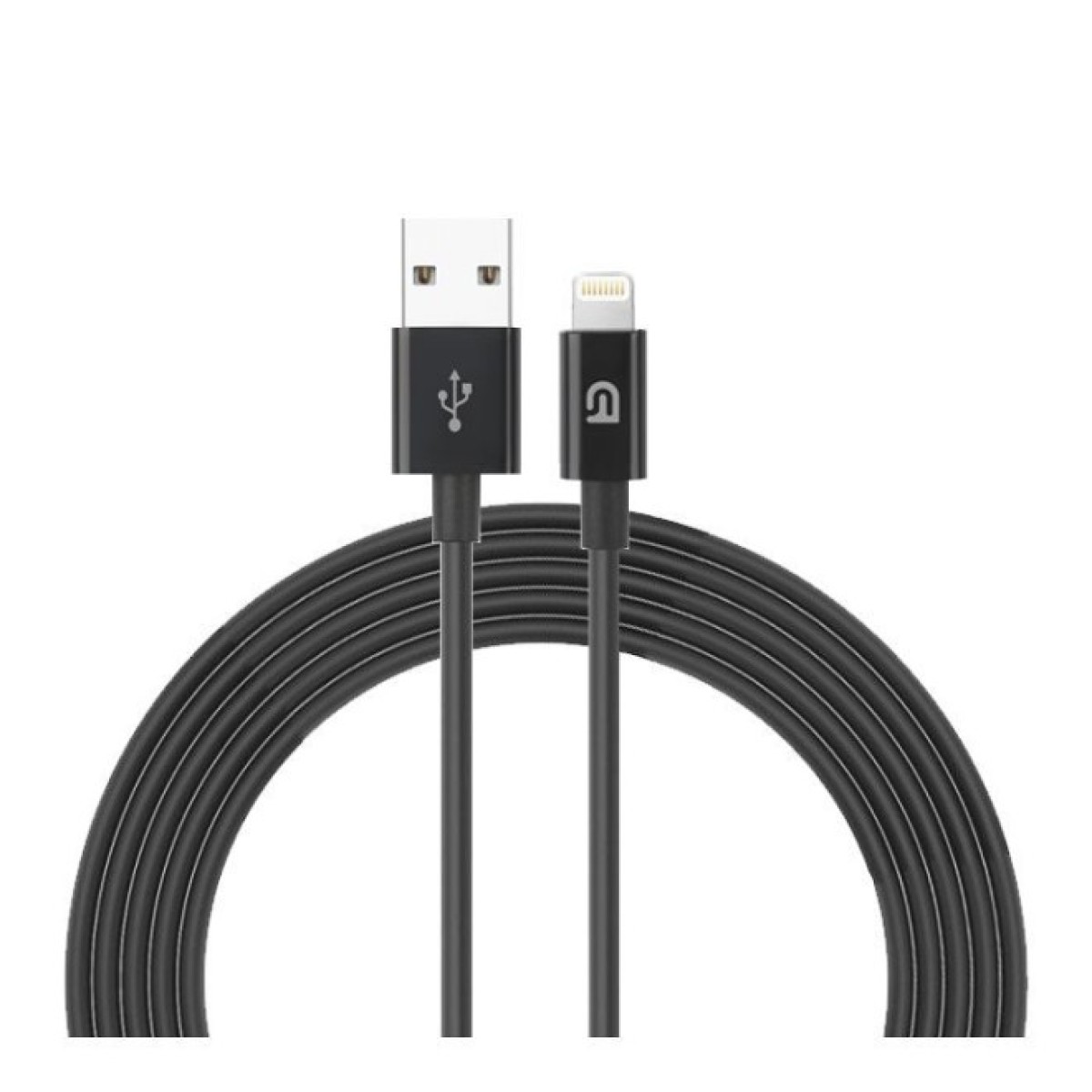Дата кабель USB 2.0 AM to Lightning 1.0m black Armorstandart (ARM64287) 256_256.jpg