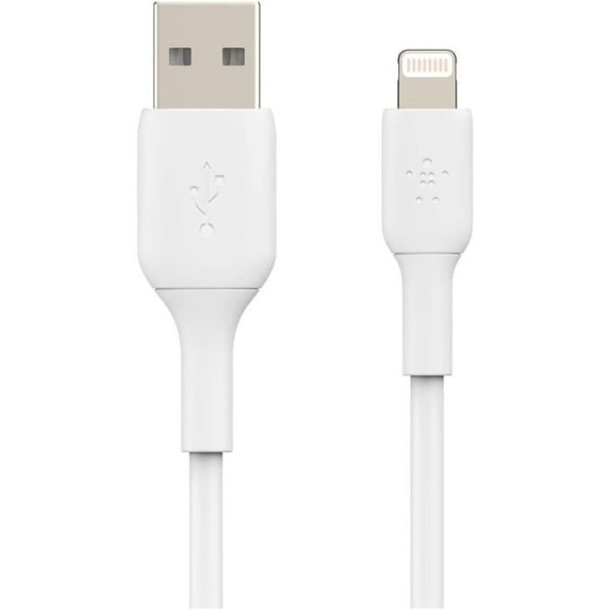 Дата кабель USB 2.0 AM to Lightning 1.0m 12W PVC (2 Pack) White Belkin (CAA001BT1MWH2PK) 98_98.jpg - фото 7