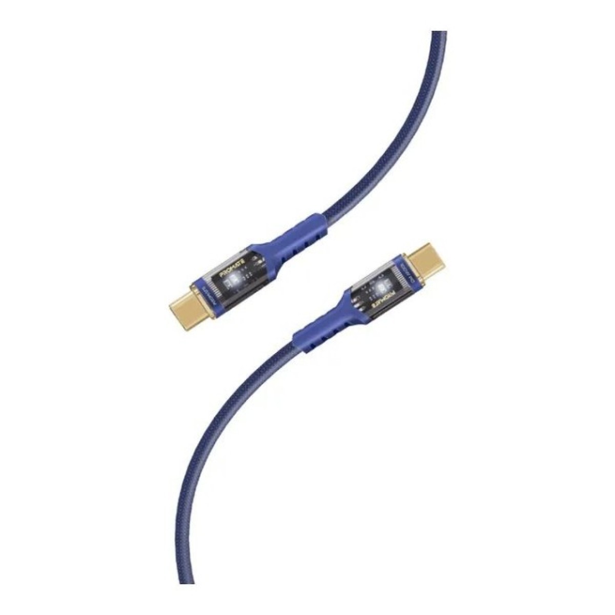 Дата кабель USB-C to USB-C lucidline-cc200.navy Promate (lucidline-cc200.navy) 256_256.jpg