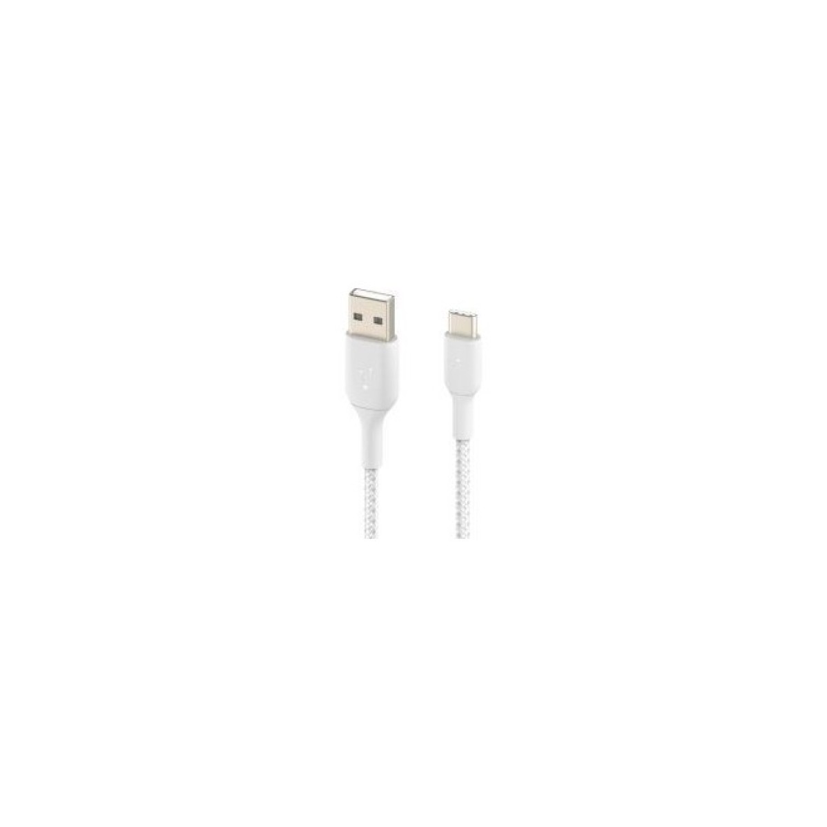 Дата кабель USB 2.0 AM to Type-C 1.0m BRAIDED white Belkin (CAB002BT1MWH) 98_98.jpg - фото 2