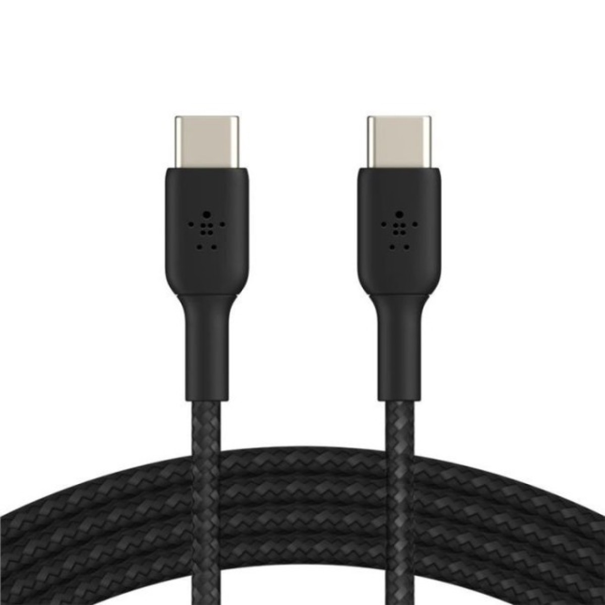 Дата кабель USB-С - USB-С BRAIDED, 1m, black Belkin (CAB004BT1MBK) 256_256.jpg