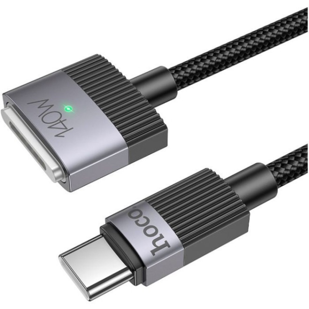 Кабель живлення USB-C to Mag3 1.0m Magnetic U141 black HOCO (6942007642088) 98_98.jpg - фото 6