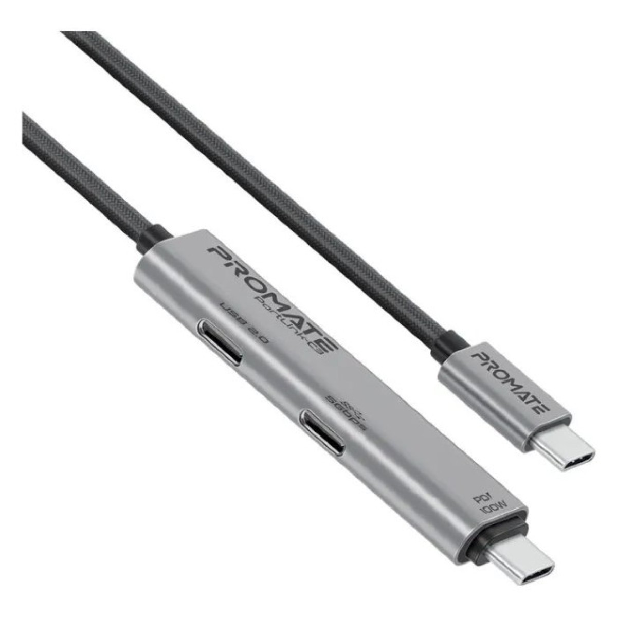 Дата кабель USB-C to USB-C portlink-c3.black Promate (portlink-c3.black) 256_256.jpg
