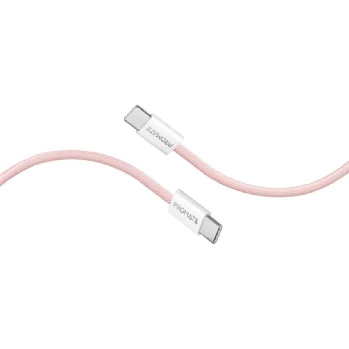 Дата кабель USB-C to USB-C ecoline-cc200.pink Promate (ecoline-cc200.pink) 256_256.jpg