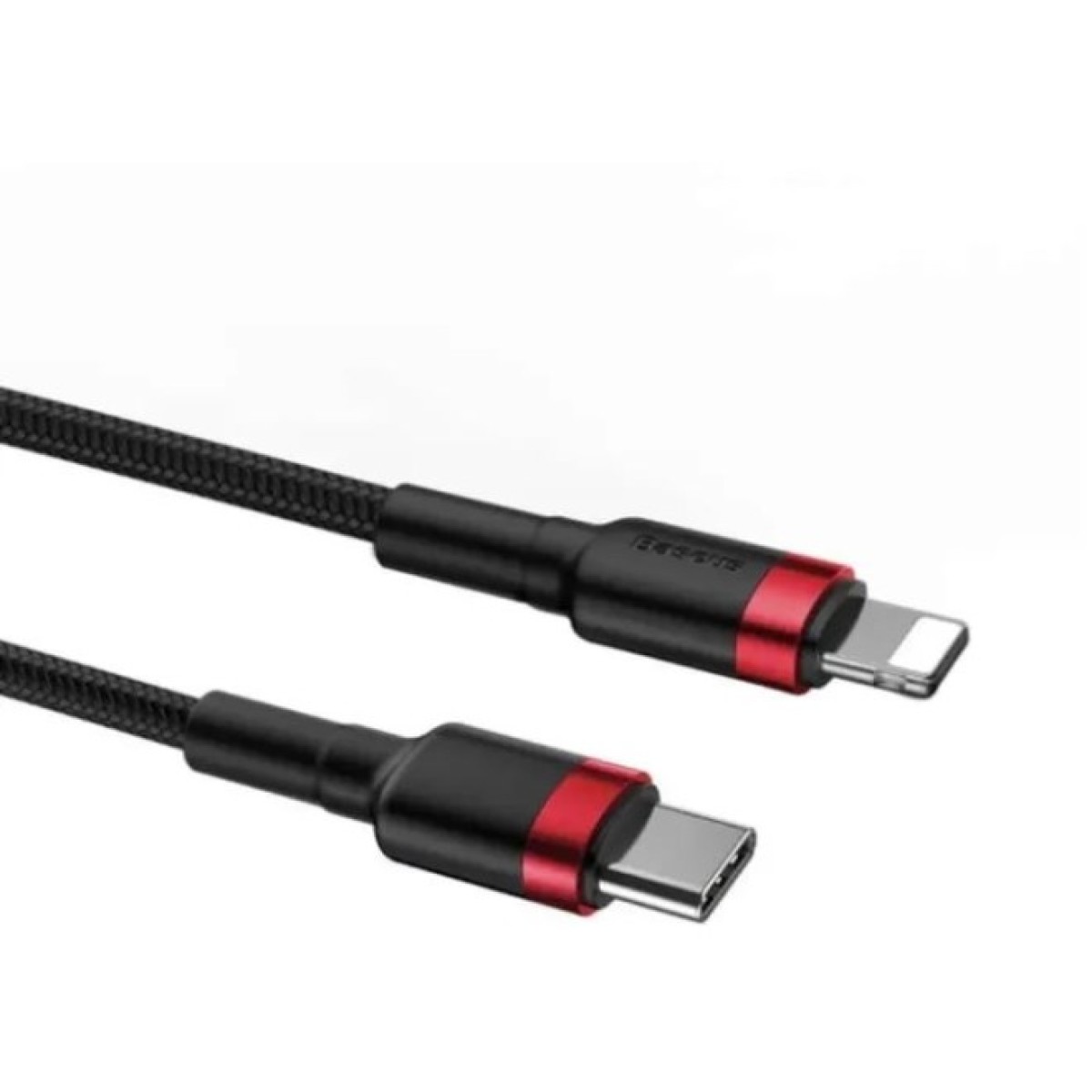 Дата кабель USB-C to Lightning 1.0m Cafule PD 20W red+black Baseus (CATLKLF-91) 98_98.jpg - фото 2
