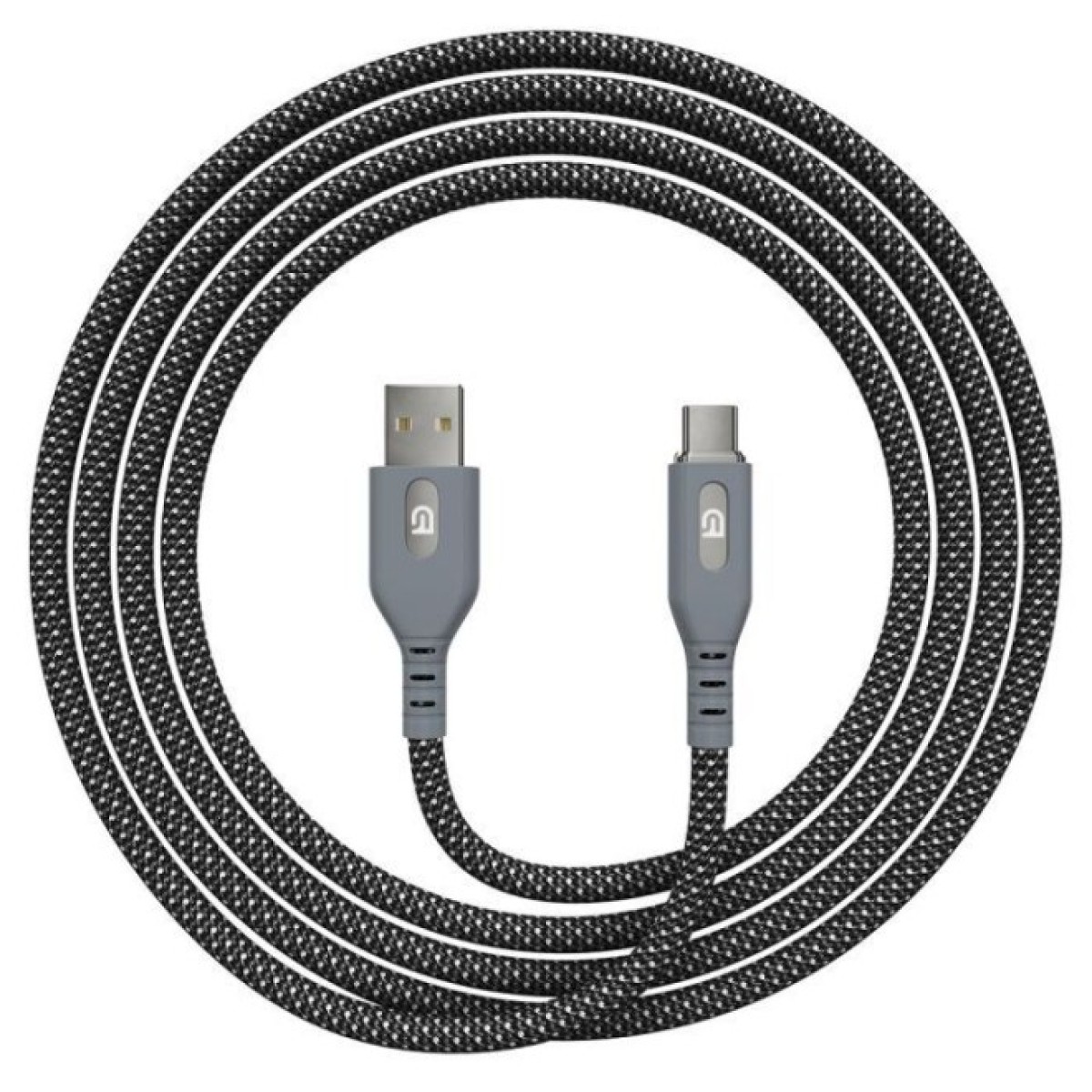 Дата кабель USB 2.0 AM to USB-C 1.0m Magnetic 3A black Armorstandart (ARM75514) 256_256.jpg