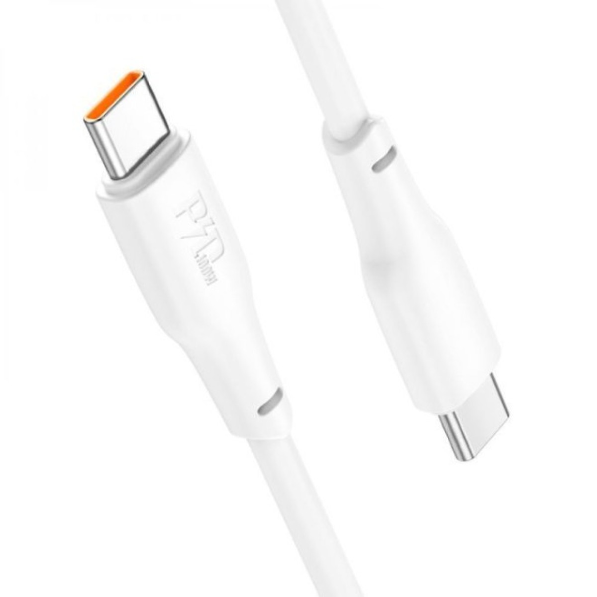 Дата кабель USB-C to USB-C 2.0m 100W TPE X93 white HOCO (6931474790729) 98_98.jpg - фото 6