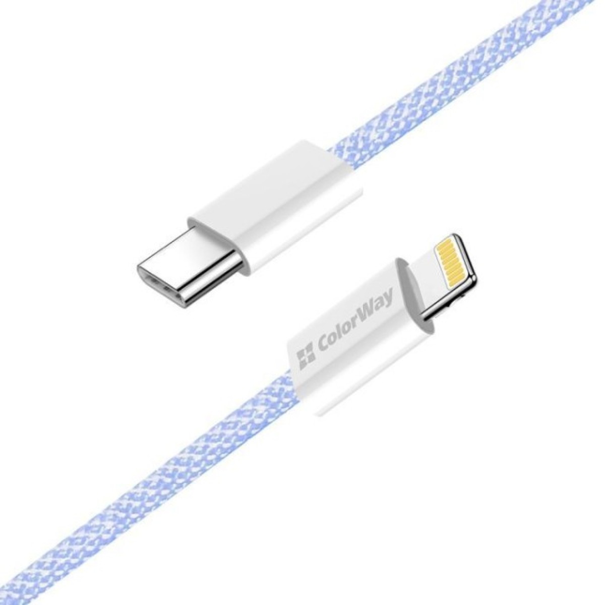 Дата кабель USB-C to Lightning 1.0m 27W purple ColorWay (CW-CBPDCL061-PU) 98_98.jpg - фото 2
