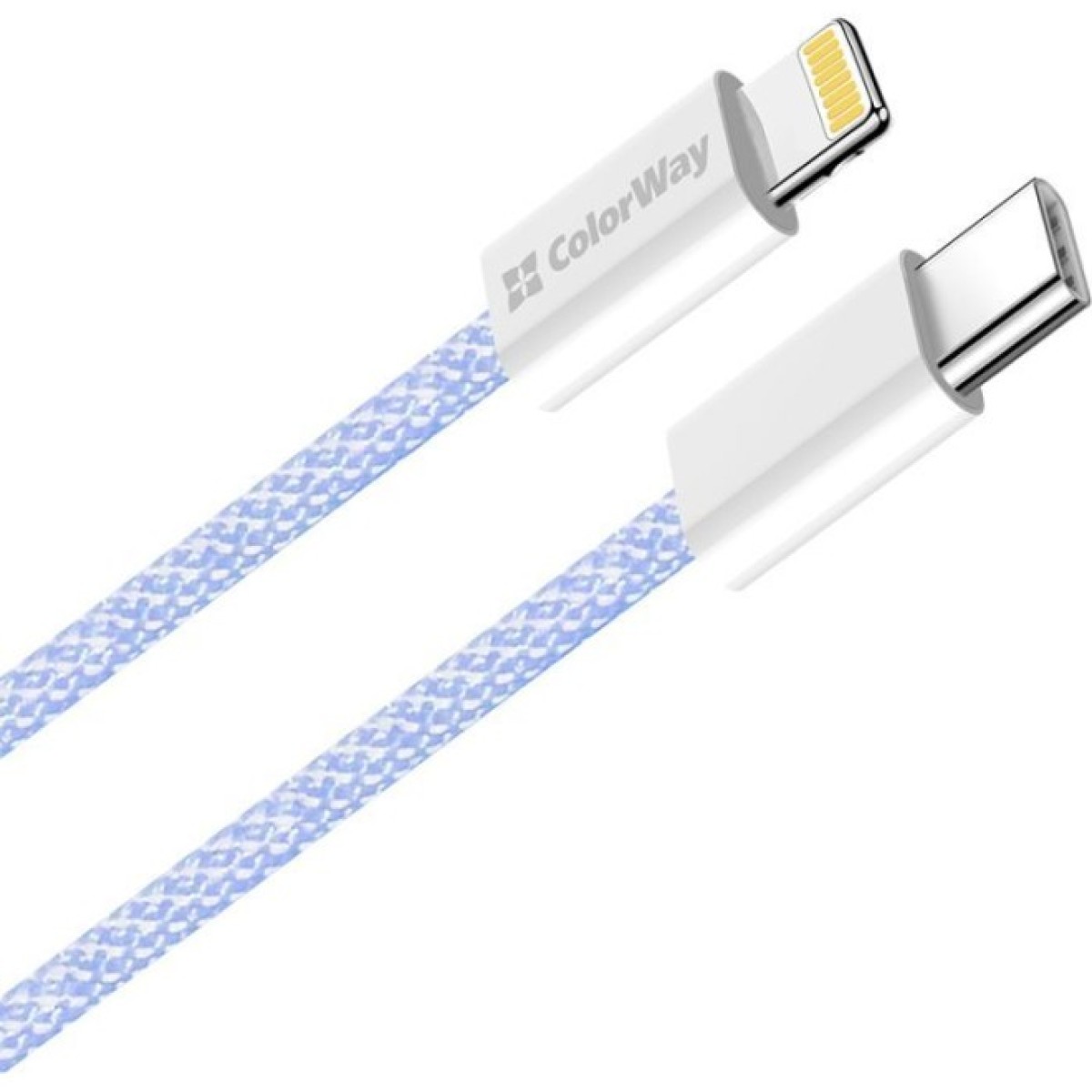 Дата кабель USB-C to Lightning 1.0m 27W purple ColorWay (CW-CBPDCL061-PU) 98_98.jpg - фото 3