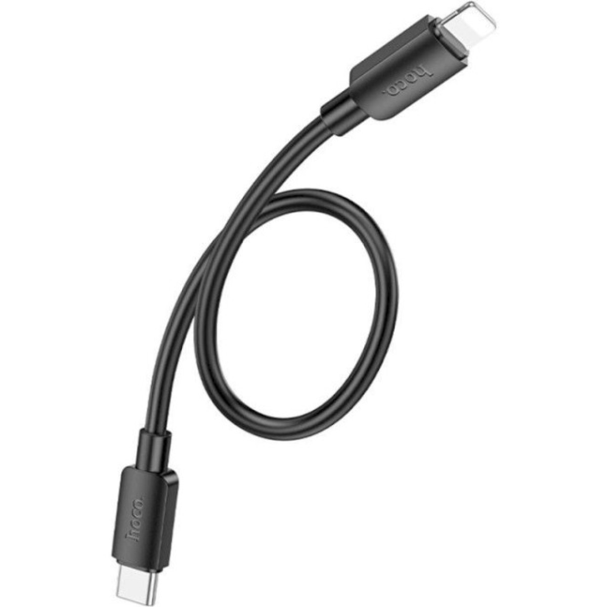 Дата кабель USB-C to Lightning 0.25m Hyper PD X96 black HOCO (6942007609364) 98_98.jpg - фото 3