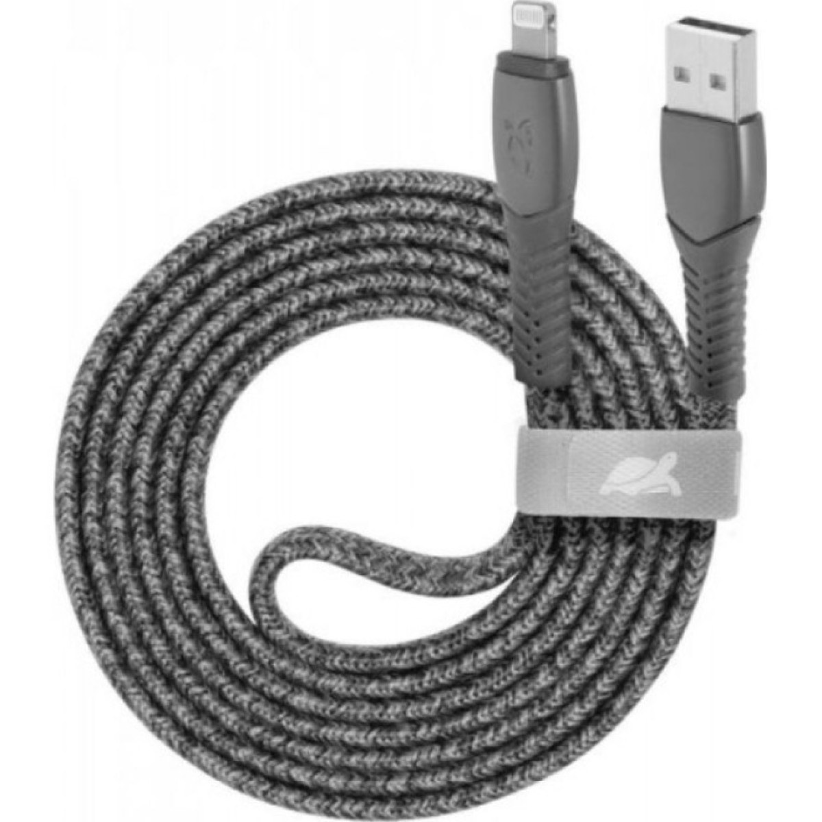 Дата кабель USB 2.0 AM to Lightning 1.2m 3A 60W grey RivaCase (PS6108 GR12) 256_256.jpg