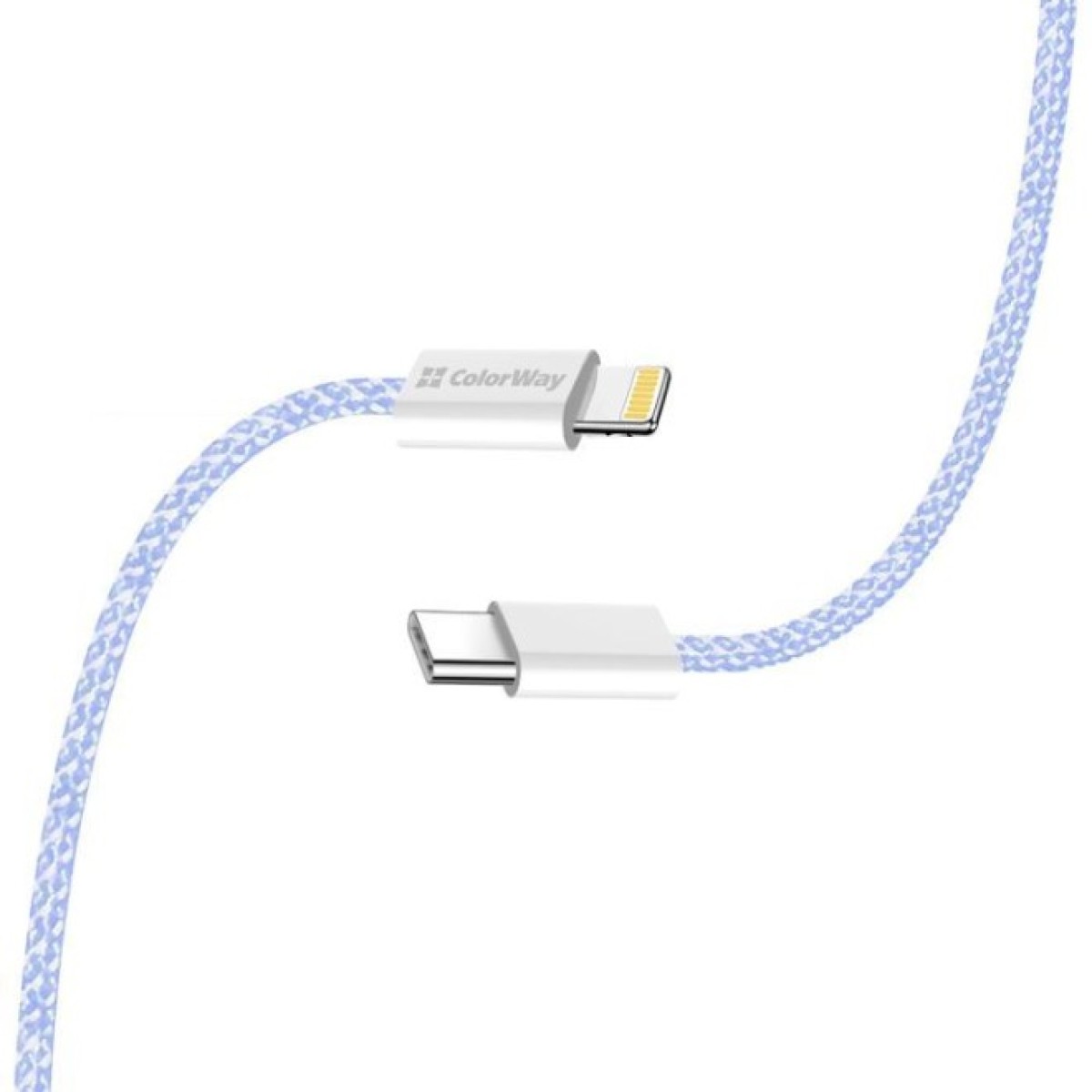 Дата кабель USB-C to Lightning 1.0m 27W purple ColorWay (CW-CBPDCL061-PU) 98_98.jpg - фото 5