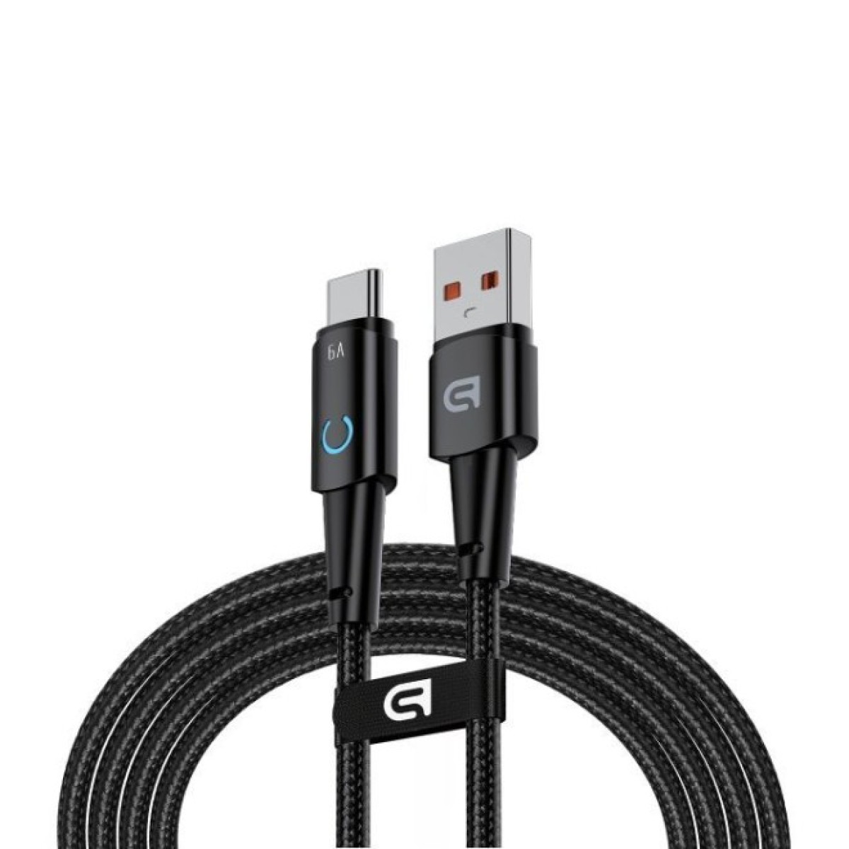 Дата кабель USB 2.0 AM to USB-C 1.2m 66W black Armorstandart (ARM75867) 256_256.jpg