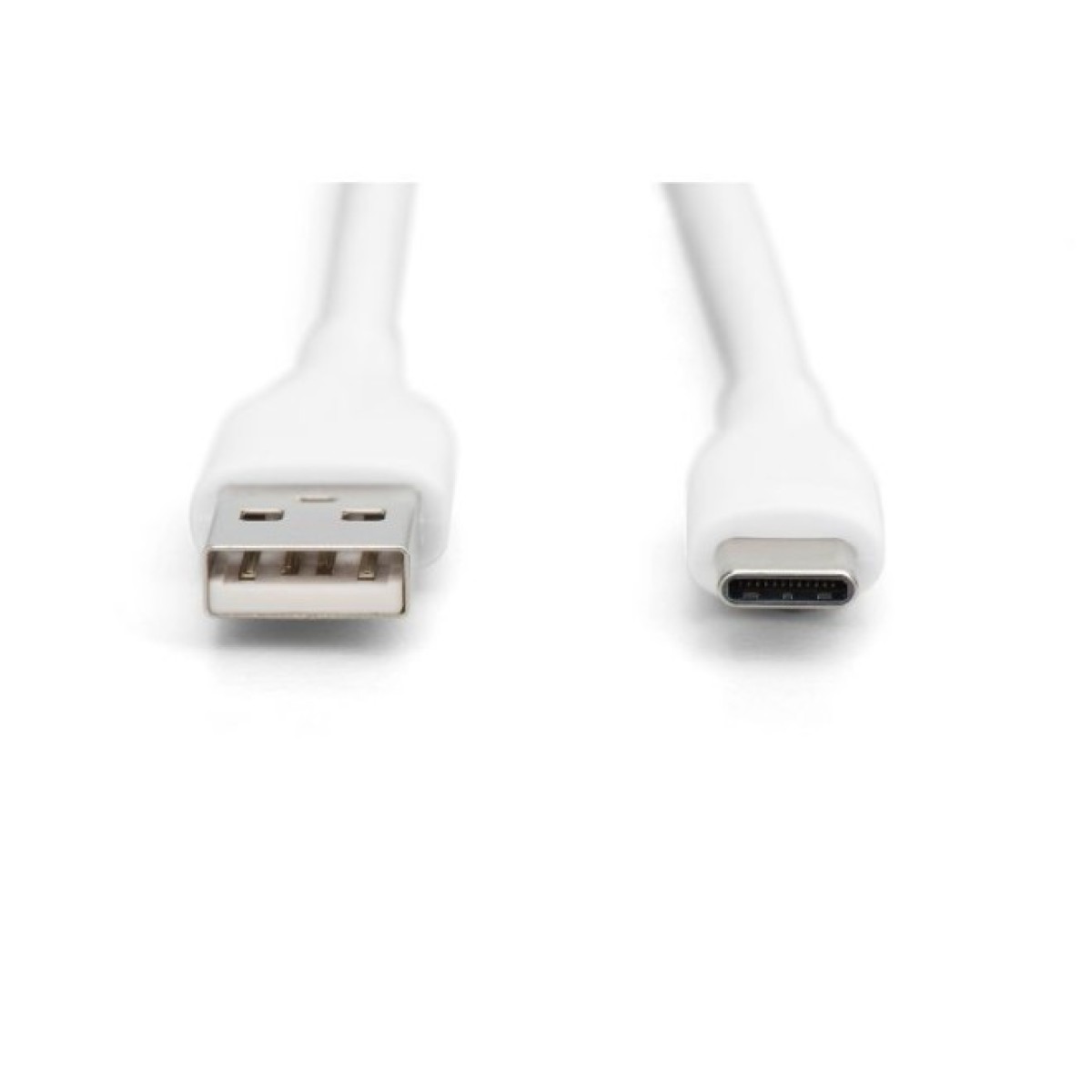 Дата кабель USB 2.0 AM to Type-C 2.0m 60W white Digitus (AK-300340-020-W) 98_98.jpg - фото 4