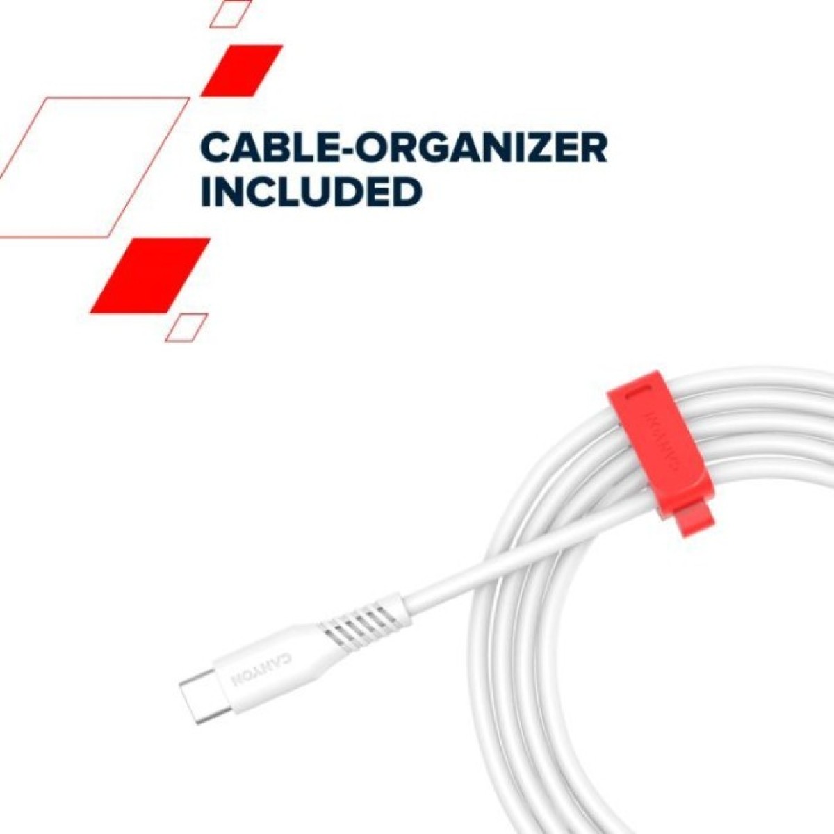 Дата кабель USB-C to USB-C 2.0m CC100SC 100W 2m White Canyon (CNS-CC100SC20W) 98_98.jpg - фото 2