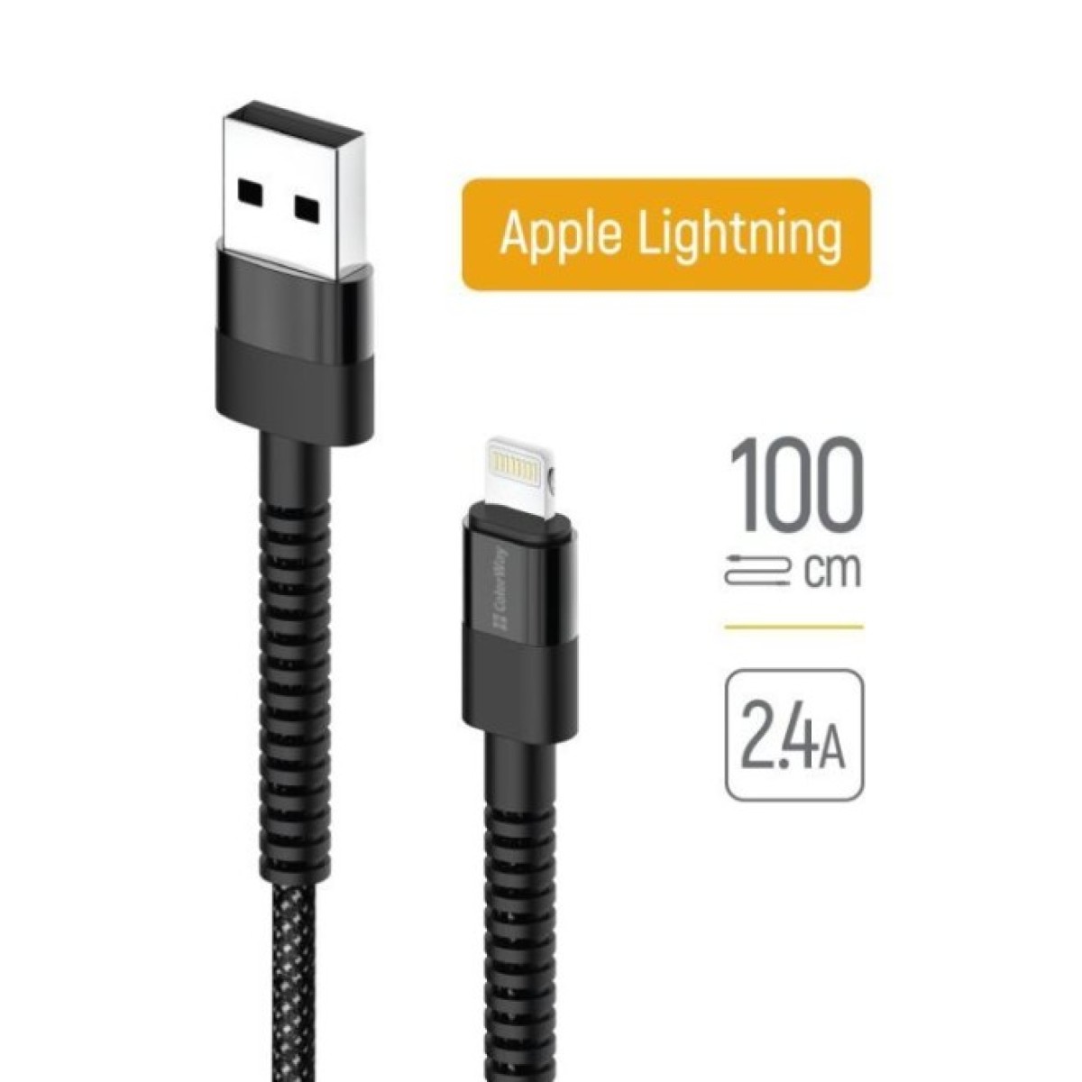 Дата кабель USB-C to Lightning 1.0m 2.4А black ColorWay (CW-CBUL063-BK) 256_256.jpg