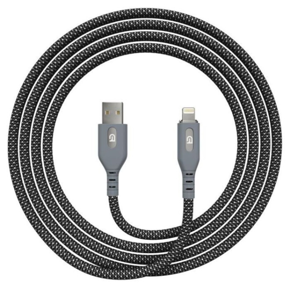 Дата кабель USB 2.0 AM to Lightning 1.0m Magnetic 2A black Armorstandart (ARM75508) 256_256.jpg