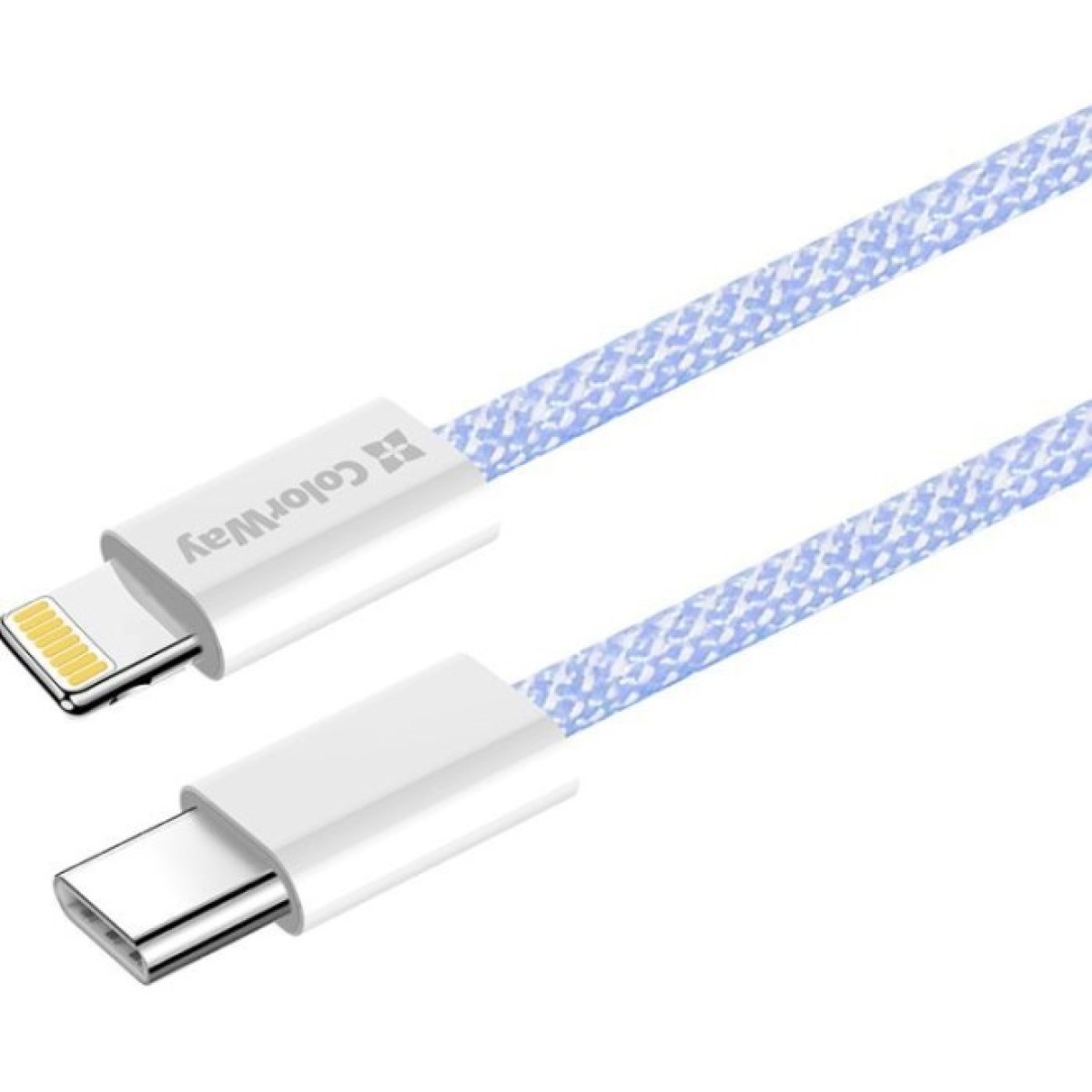 Дата кабель USB-C to Lightning 1.0m 27W purple ColorWay (CW-CBPDCL061-PU) 98_98.jpg - фото 6