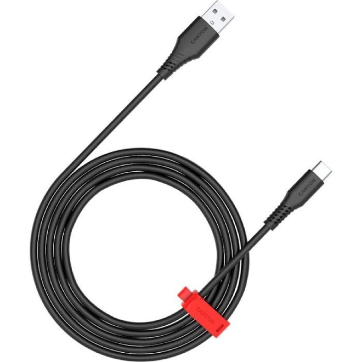 Дата кабель USB 2.0 AM to Type-C 1.2m AC18SC 18W Black Canyon (CNS-AC18SC12B) 256_256.jpg