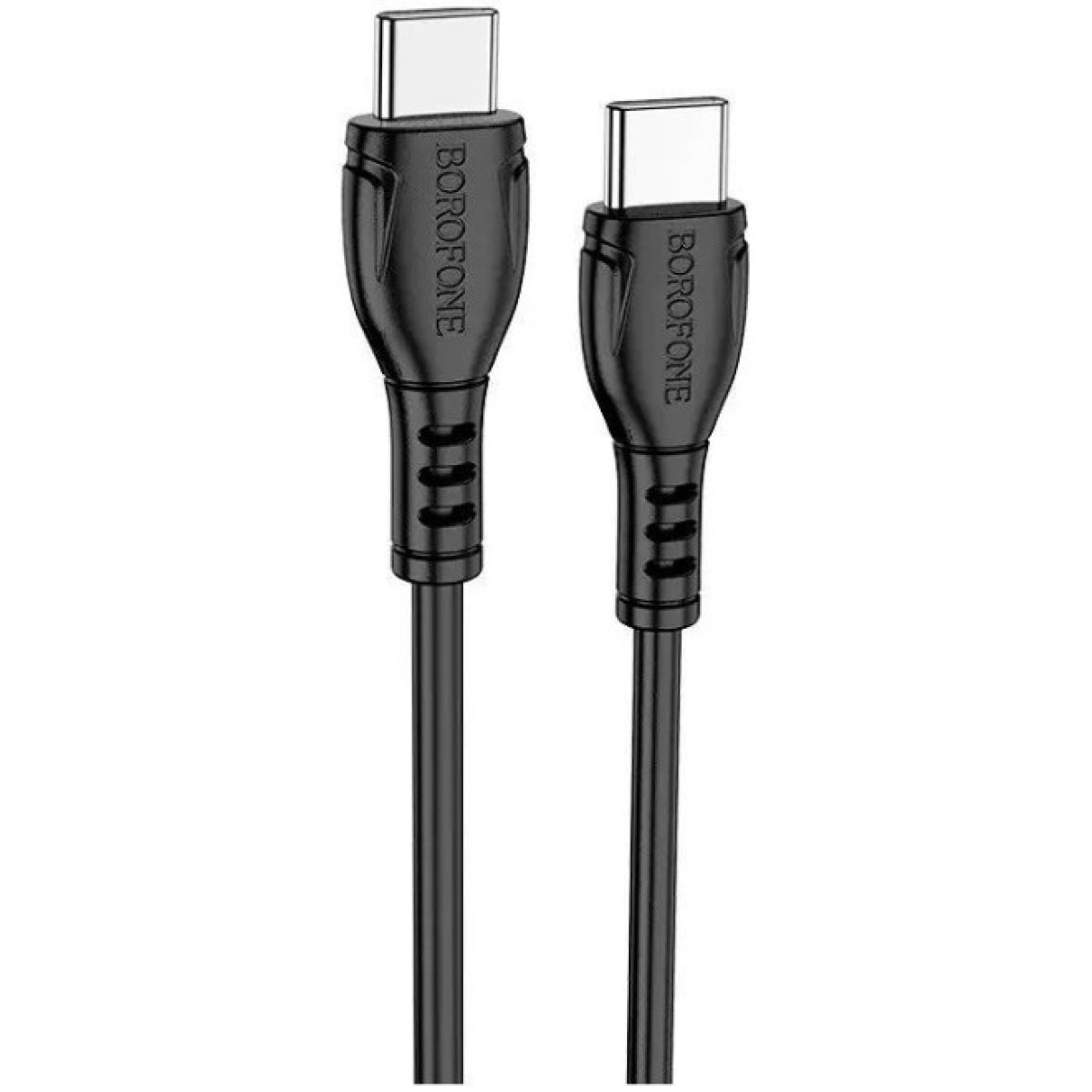 Дата кабель USB-C to USB-C 1.0m 60W Triumph BX51 black BOROFONE (6931474751669) 256_256.jpg