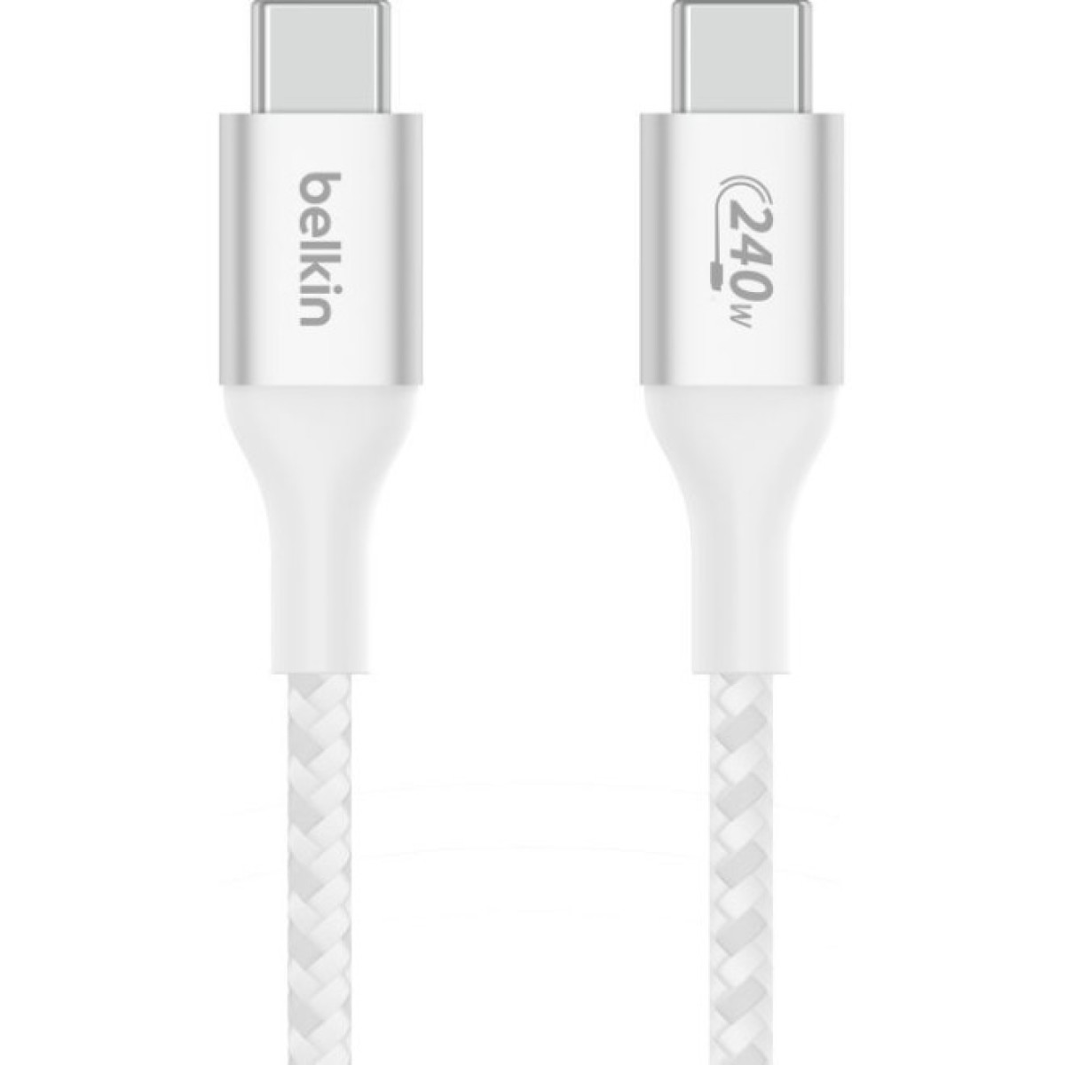 Дата кабель USB-C to USB-C 2.0m 240W white Belkin (CAB015BT2MWH) 98_98.jpg - фото 3